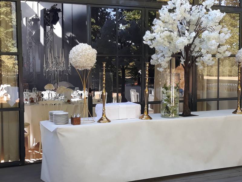 cocktail terrasse de l'Orangerie de Rajat