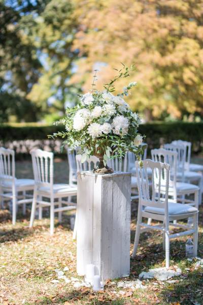 Cérémonie laïque mariage chic et romantique rajat