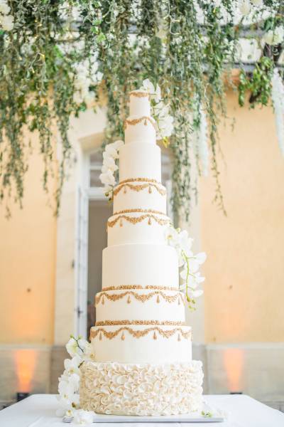 Weddding cake mariage chic et romantique rajat