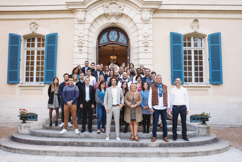 photo de groupe CHATEAU DE RAJAT