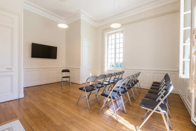 Les salons du 1er étage du château