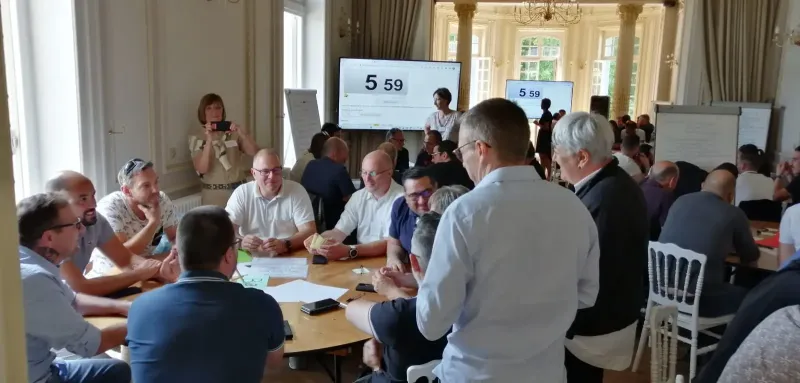 atelier séminaire au château de Rajat