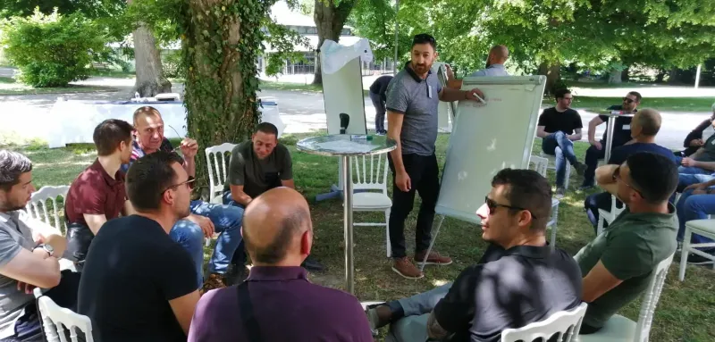 Organisation d’un séminaire pour la société SPIE dans un château à la campagne à proximité de Lyon