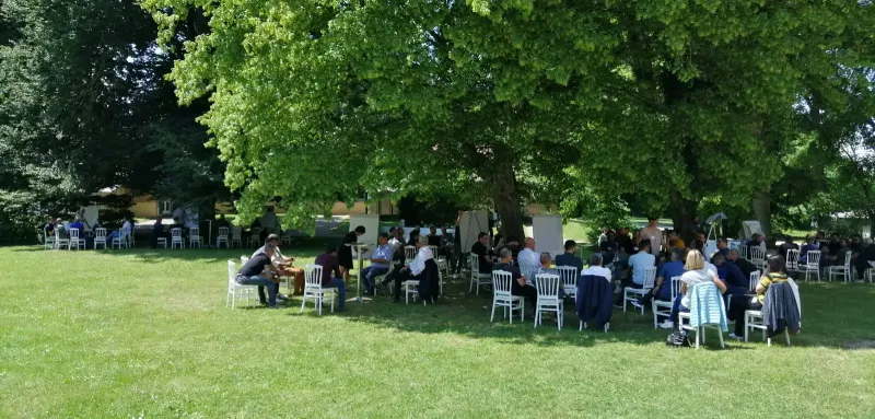 Organisation d’un séminaire pour la société SPIE dans un château à la campagne à proximité de Lyon