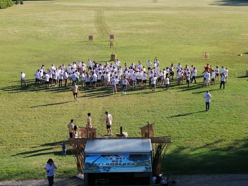 parc de Rajat pour activité de Team building entre Lyon et Bourgoin Jallieu