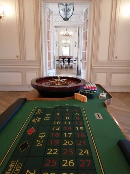 Soirée casino au Château de Rajat à côté de Lyon