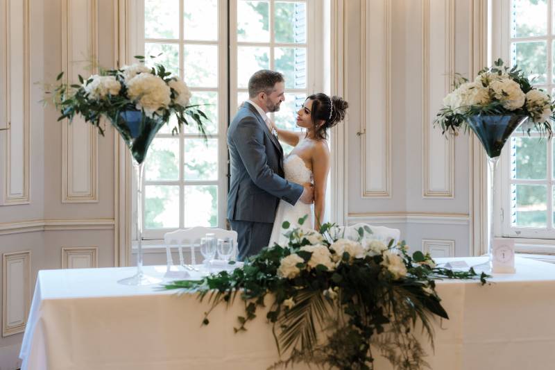 table d'honneur mariage Château de Rajat