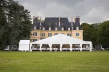 Notre zone d'activité pour ce service Organisation de mariage dans un château avec orangerie et service de coordination globale